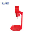 360 degree ball valve automatic nipple drinker with driping cup chicken drinking cup